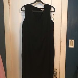 Ellen Tracy black Column dress size 14